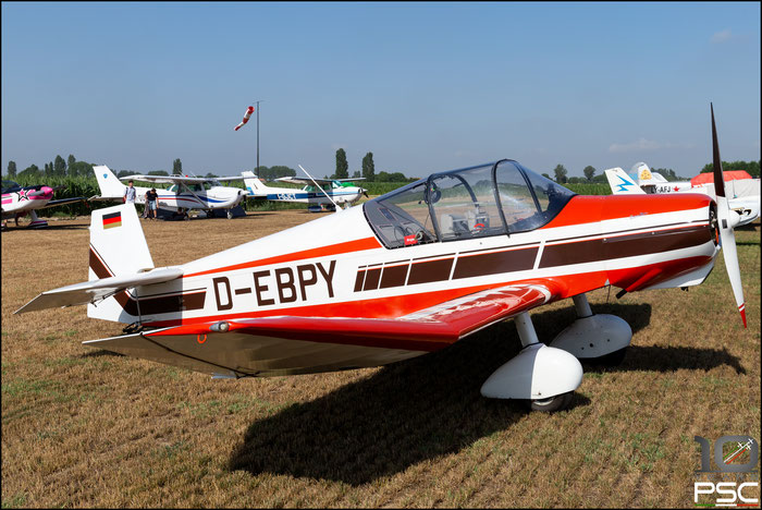D-EBPY photos · Aircraft: Jodel D120 Paris-Nice · Serial #: 242 @ Bagnolo (PD) © 2022 Piti Spotter Club Verona