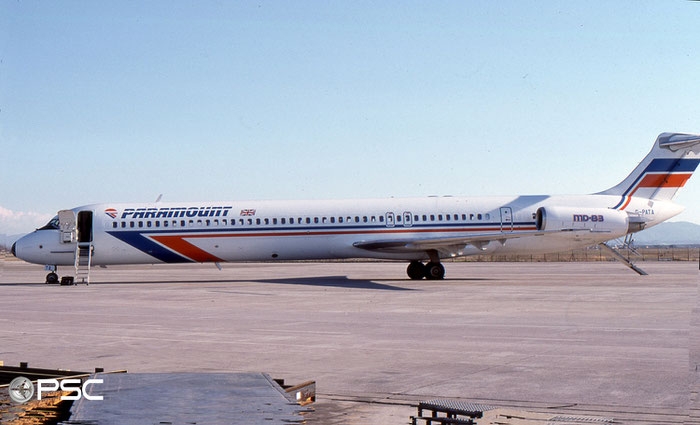 G-PATA MD-83 49398/1332 Paramount Airways © 2018 courtesy of Marco Ceschi - Piti Spotter Club Verona