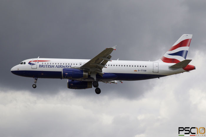 G-TTOB  A320-232  1687  British Airways  @ London Heathrow ©  2022 Piti Spotter Club Verona