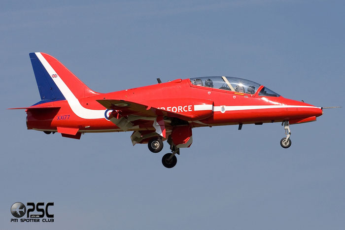 XX177   Hawk T1  312024/024  Red Arrows © Piti Spotter Club Verona