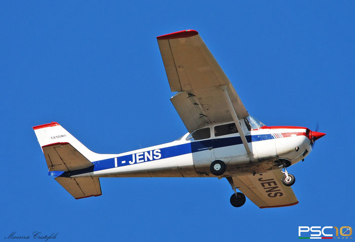 I-JENS. Cessna Reims F172H - Aeroclub Brescia @ Aeroporto di Verona  07 2022 © Piti Spotter Club Verona