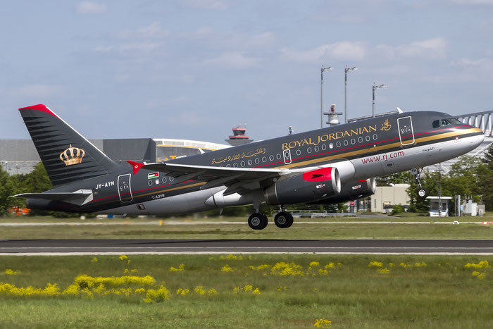 JY-AYN A319-132 3803 Royal Jordanian @ Frankfurt Airport 08.05.2015 © Piti Spotter Club Verona
