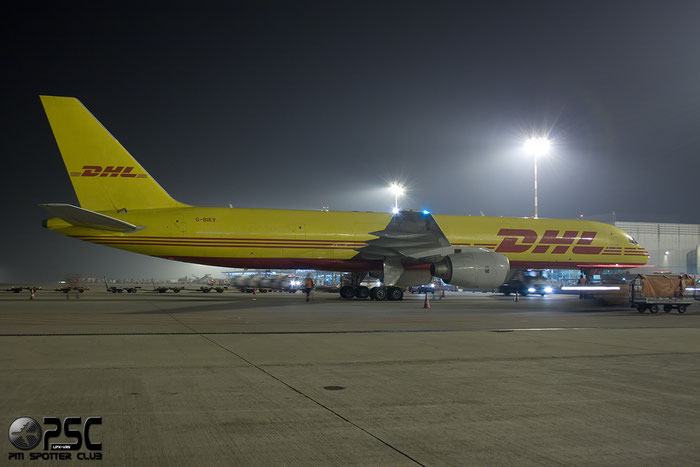 G-BIKV B757-236SF 23400/81 DHL Air @ Milano Malpensa Airport 113.12.2014 © Piti Spotter Club Verona