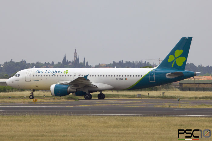 EI-DES  A320-214  2635  Aer Lingus  @ Aeroporto di Verona  05 2022 © Piti Spotter Club Verona