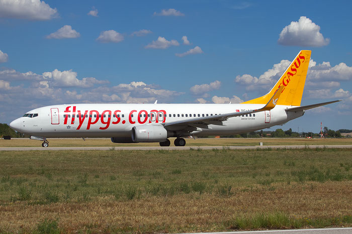 TC-AAU B737-82R 40873/3238 Pegasus Airlines @ Bologna Airport 20.08.2015 © Piti Spotter Club Verona