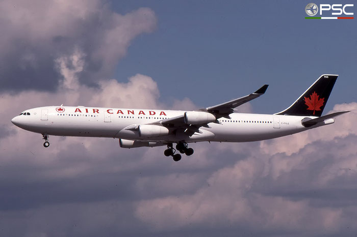 C-FYLG A340-313X 175 Air Canada © 2018 courtesy of Marco Ceschi - Piti Spotter Club Verona