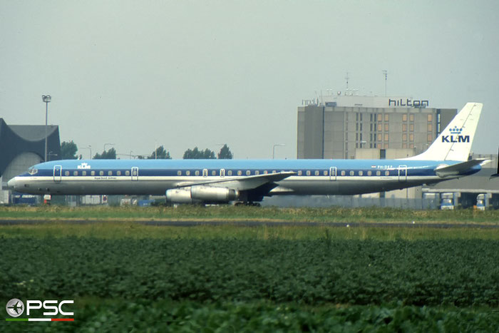 PH-DEF DC-8-63 46080/466 KLM Royal Dutch Airlines © 2017 courtesy of Marco Ceschi - Piti Spotter Club Verona