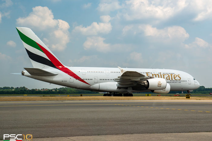 A6-EUA  A380-861  211  Emirates  @ Milano Malpensa © 2022 Piti Spotter Club Verona