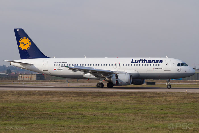 D-AIZO A320-214 5441 Lufthansa @ Aeroporto di Verona 20.01.2018  © Piti Spotter Club Verona