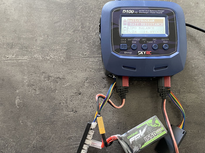 Chargeur Lipo avec prise d'équilibrage (BALANCE)