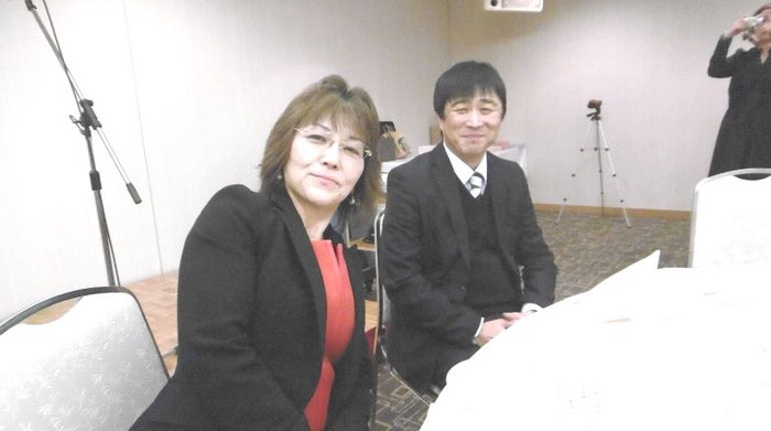 (有)ケアアシスト代表 谷口紀代美 (株)ソニック代表 櫻井利行さま
