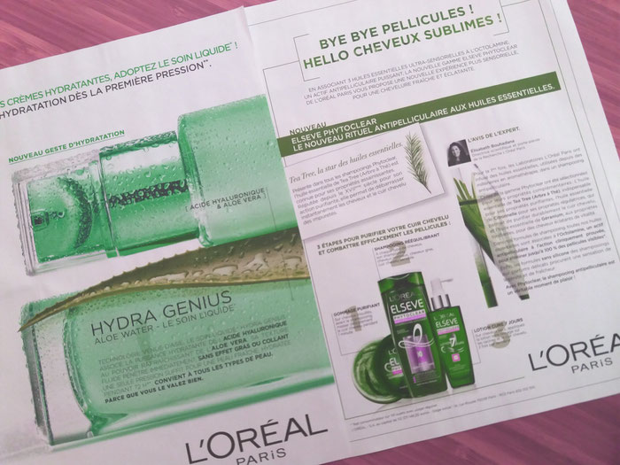 A L'Oreal iniciou com o uso maciço de extratos vegetais em substituiçào à milagrosa quimica futurista.