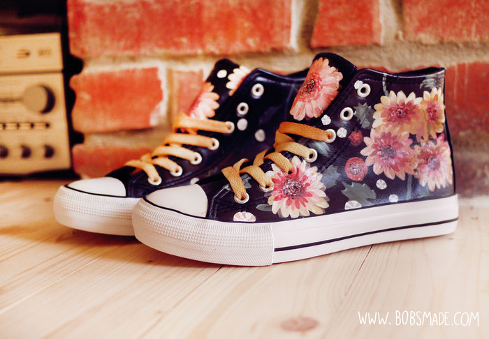  dahlia custom shoes by bobsmade