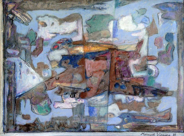 Meinert Willem Volkers  1927 - 2000  (30 x 40 cm)