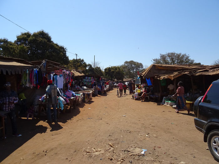 Maramba-Markt in Livingstone