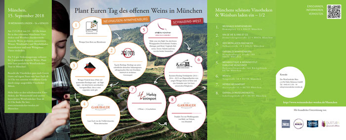Tag des offenen Weins in München am 15.09.2018
