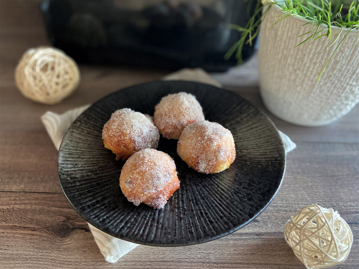 Quarkbällchen im Air Fryer von Pampered Chef