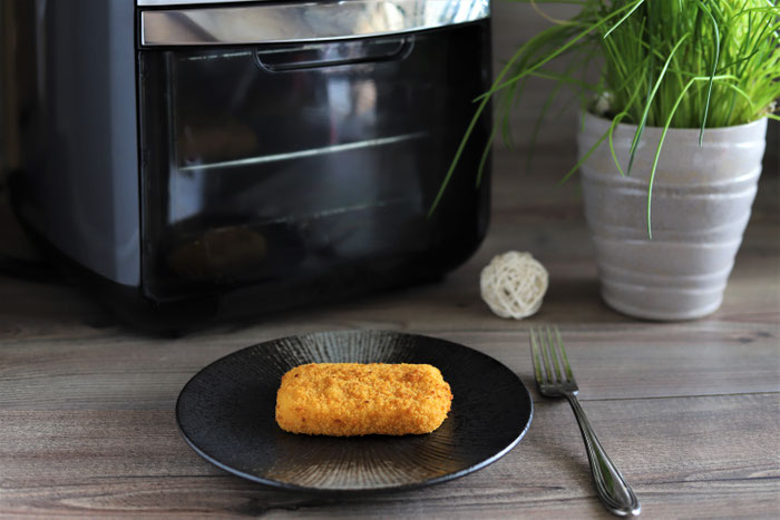 Pampered Chef Air Fryer im Onlineshop kaufen - gebackener Schafskäse Saganaki