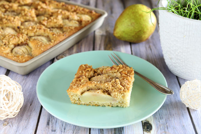 Birnenkuchen auf dem Ofenzauberer von Pampered Chef