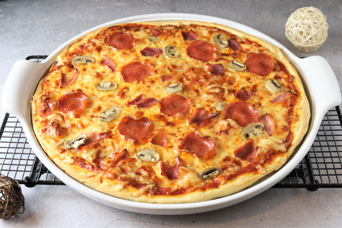 Pampered Chef Pizza Rezept