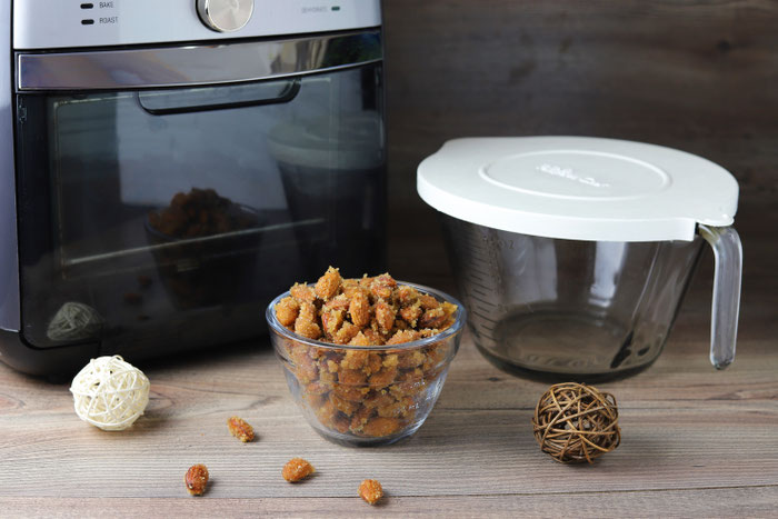 Pampered Chef Air Fryer im Onlineshop kaufen - gebrannte Mandeln