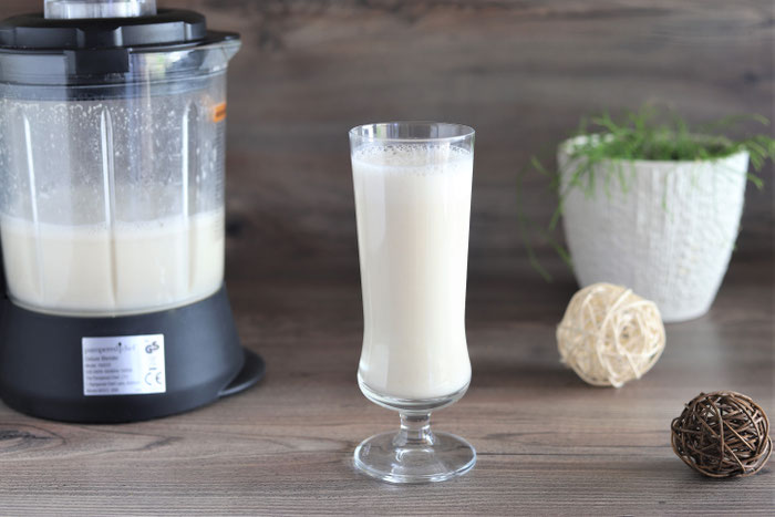 Alternative Milch Hafermilch mit Haferflocken aus dem Deluxe Blender von Pampered Chef im Onlineshop bestellen