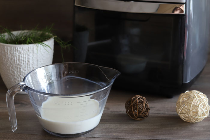 Pampered Chef Air Fryer im Onlineshop kaufen - Milch erhitzen