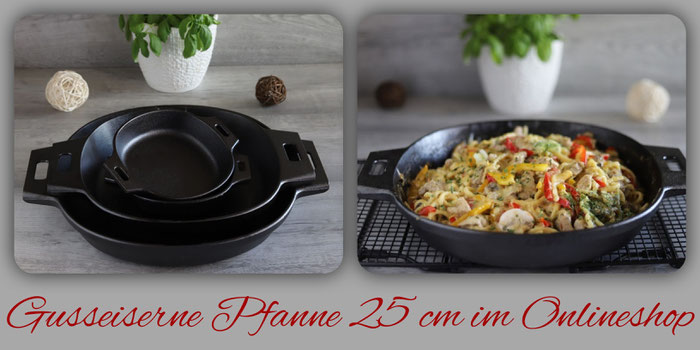 Gusseiserne Bratpfanne 25 cm im Pampered Chef Onlineshop kaufen