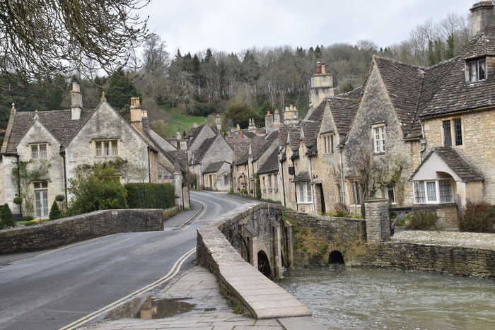 Castle Combe in Cotswolds