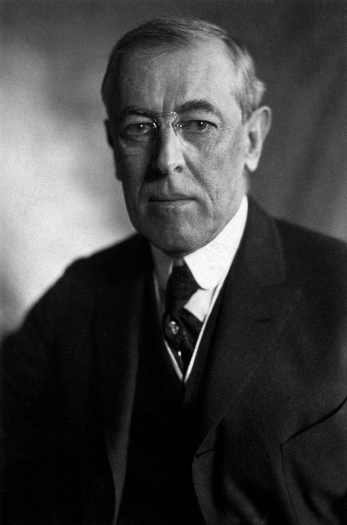 Document 5_ Le président Woodrow Wilson, prix Nobel de la paix en 1919