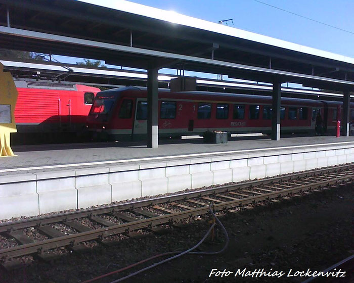 628 385-0 Beei Der Einfahrt In Stralsund Hbf