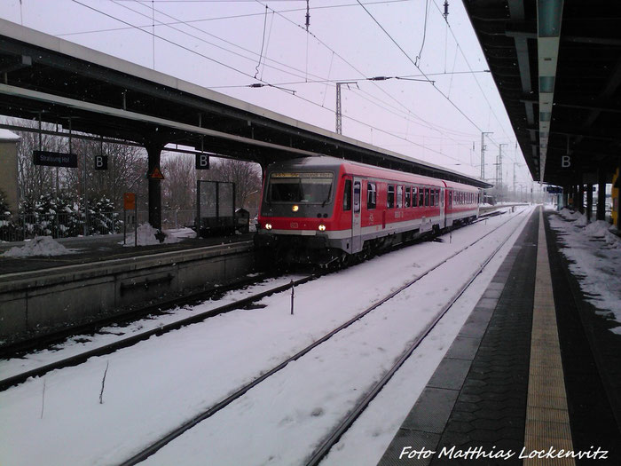 BR 628 Als RE5 Aus Neustrelitz Hbf Bei der Einfahrt in Stralsund Hbf