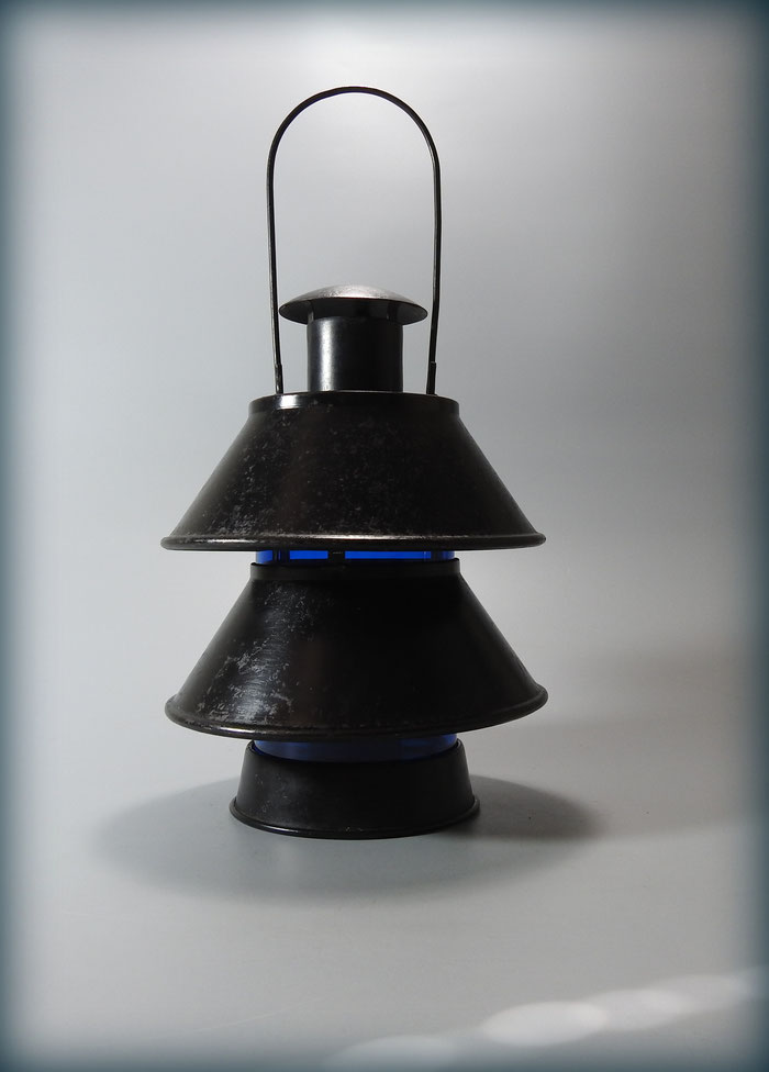 WW2 SWISS HOSPITAL LUFTWAFFE LANTERN - LUFTSCHULTZ KERZENLEUCHTEN WEHRMACHT BUNKER CANDLE LIGHT