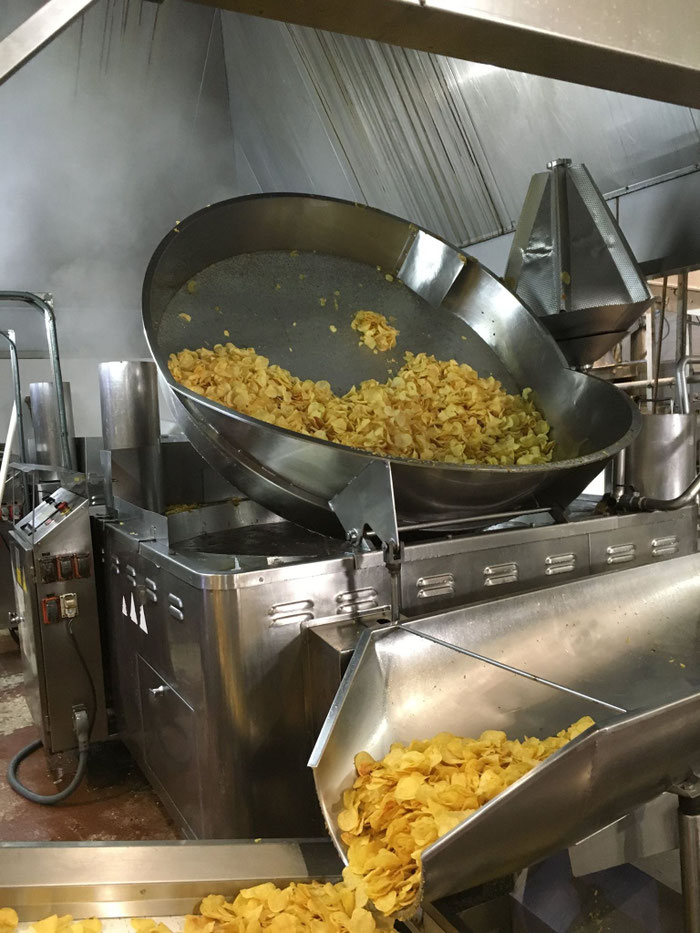 FRITEUSE CHAUDRON pour chips DELMA