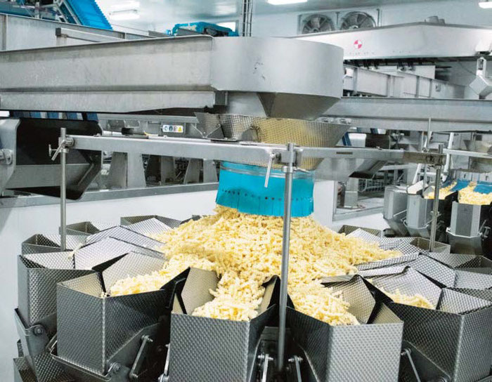 peseuse de précision pour ligne chips DELMA