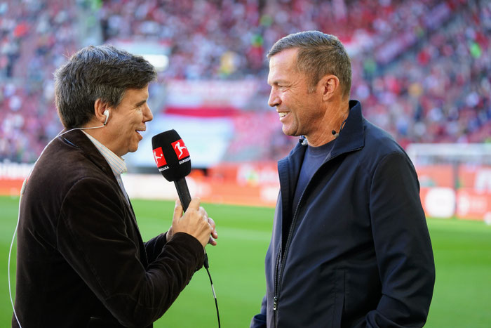 Lothar Matthäus beim Spiel FC Augsburg gegen FC Bayern München Foto: Lina Mann