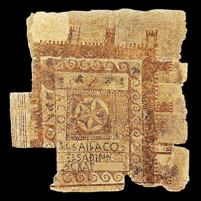 Mosaico de origen ibérico