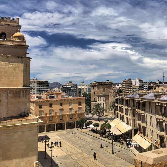 Vista de la Plaza del Congreso Eucarístico 