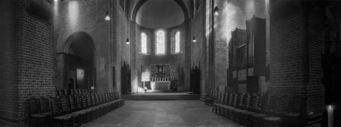 Ratzeburger Dom, Pinhole-Fotografie mit der RealitySoSubtle 6x17cm Lochbildkamera, Praxisbericht Dierk Topp, www.bonnescape.de