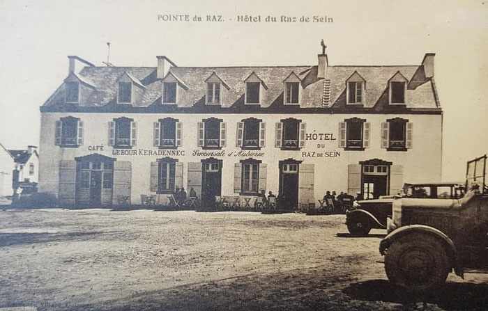 Altes Foto, Pointe Du Raz, Cap Sizun, Hôtel du Raz de Sein