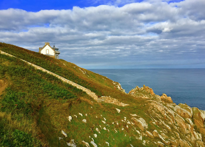 Pointe du Millier, Beuzec-Cap-Sizun, Phare du Millier, Leuchtturmhaus