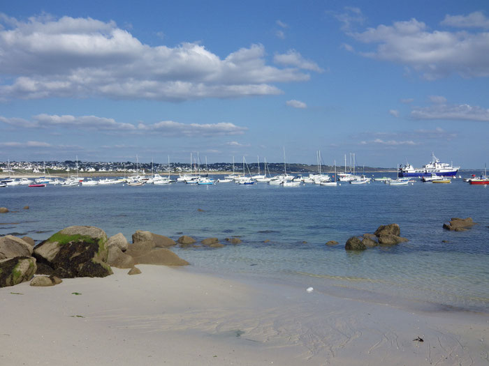 Sainte-Evette, Audierne, Cap Sizun, Blick auf den Yachthafen
