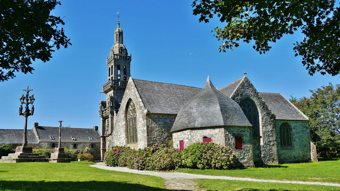 Sainte-Marie-du-Ménez-Hom, Kirche in der Bretagne, Finistère
