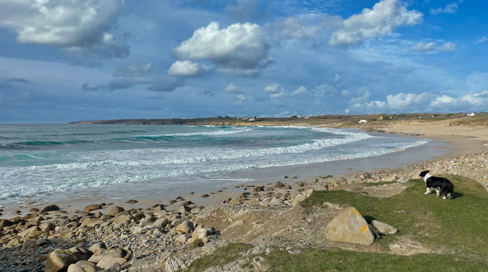 Audierne Esquibien, Trez Goarem, Wandern am Meer, Cap Sizun, Bucht von Audierne, GR34