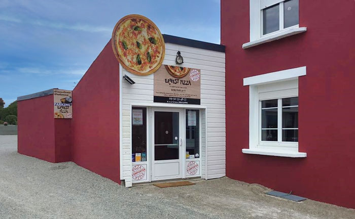 Ernest Pizza, Pizzeria in Plouhinec, Cap Sizun, Bucht von Audierne