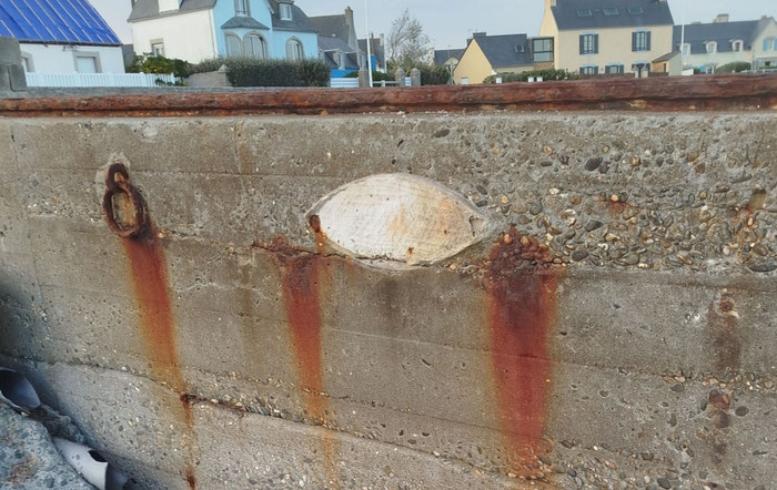 Das entwendete Auge von Pierre Chanteau in Guilvinec