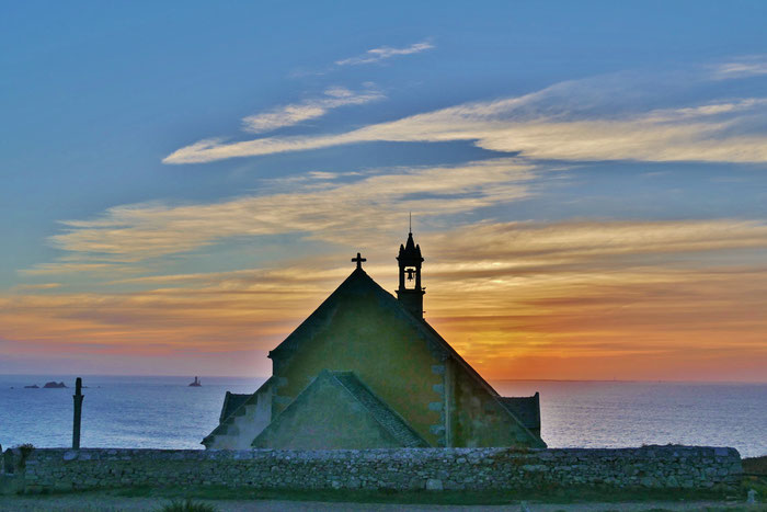 Pointe du Van, Cap Sizun, Chapelle Saint-They, Finistère, Bretagne