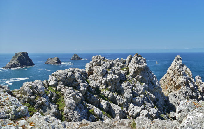 Crozon Halbinsel, Presqu'île de Crozon, Natur, Strände, Le Tas de Pois