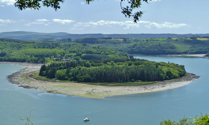  Île de Térénez, Landévennec, Aulne, Schiffsfriedhof