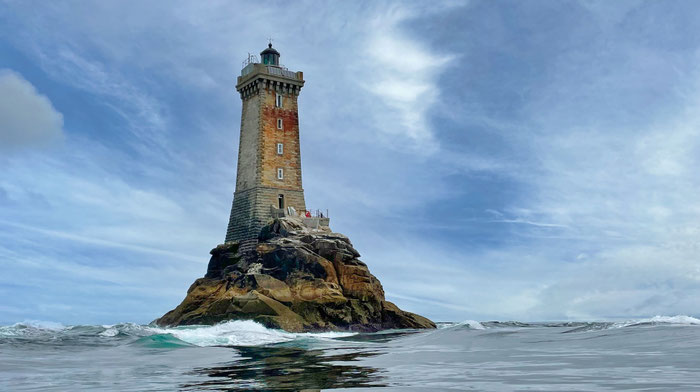 Leuchtturm La Vieille, Pointe du Raz, Cap Sizun, Bretagne